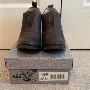 Freebird Sadie Women's Black Ankle Booties